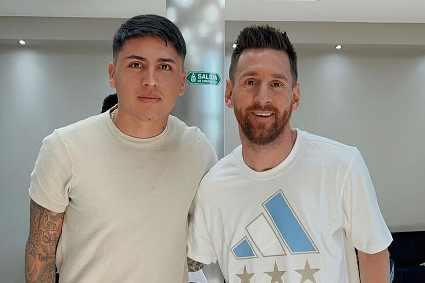 Farías es nuevo compañero de Messi.